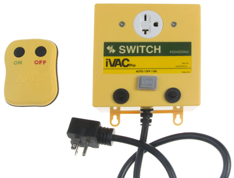 iVAC Pro Remote Switch 240Vac, 20A